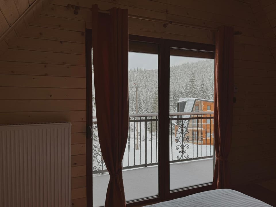 Natural landscape, Winter, View (from property/room), Balcony/Terrace, Bedroom