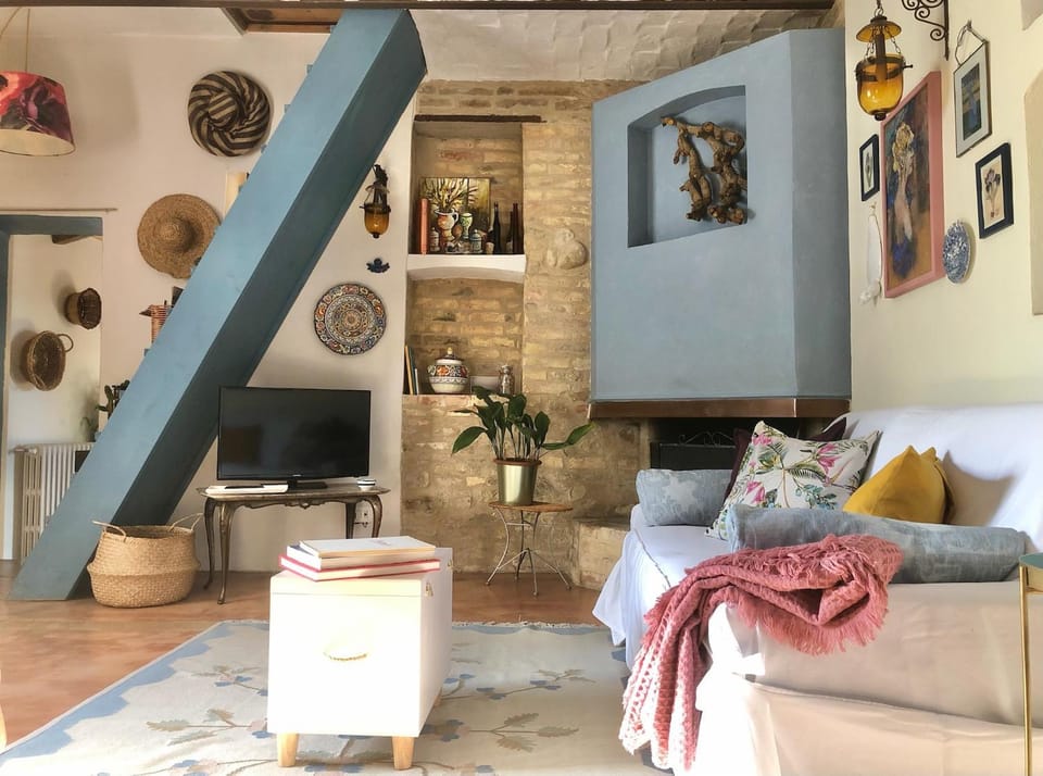 Living room, flat iron