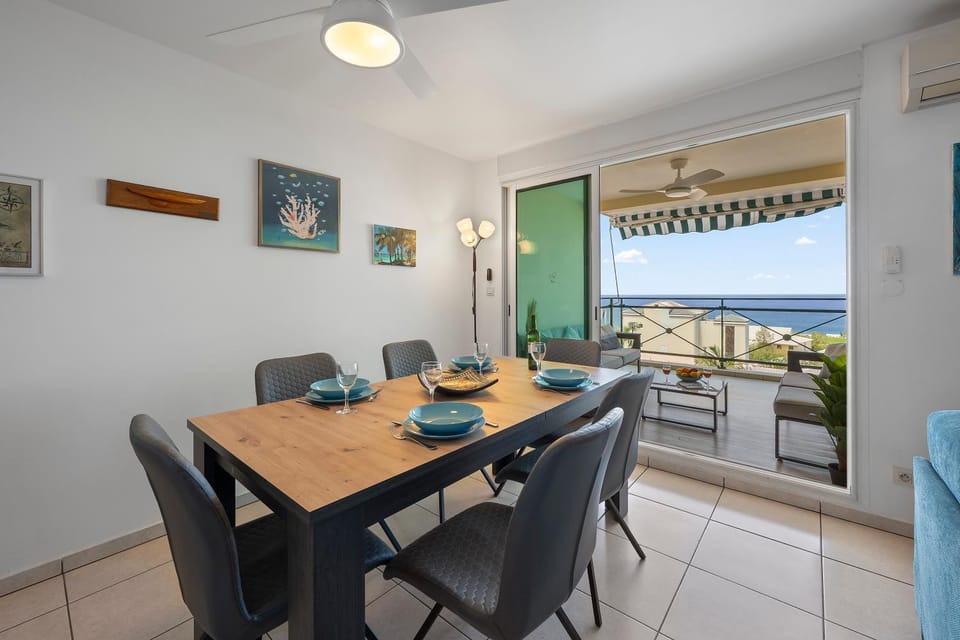 Dining area, Sea view