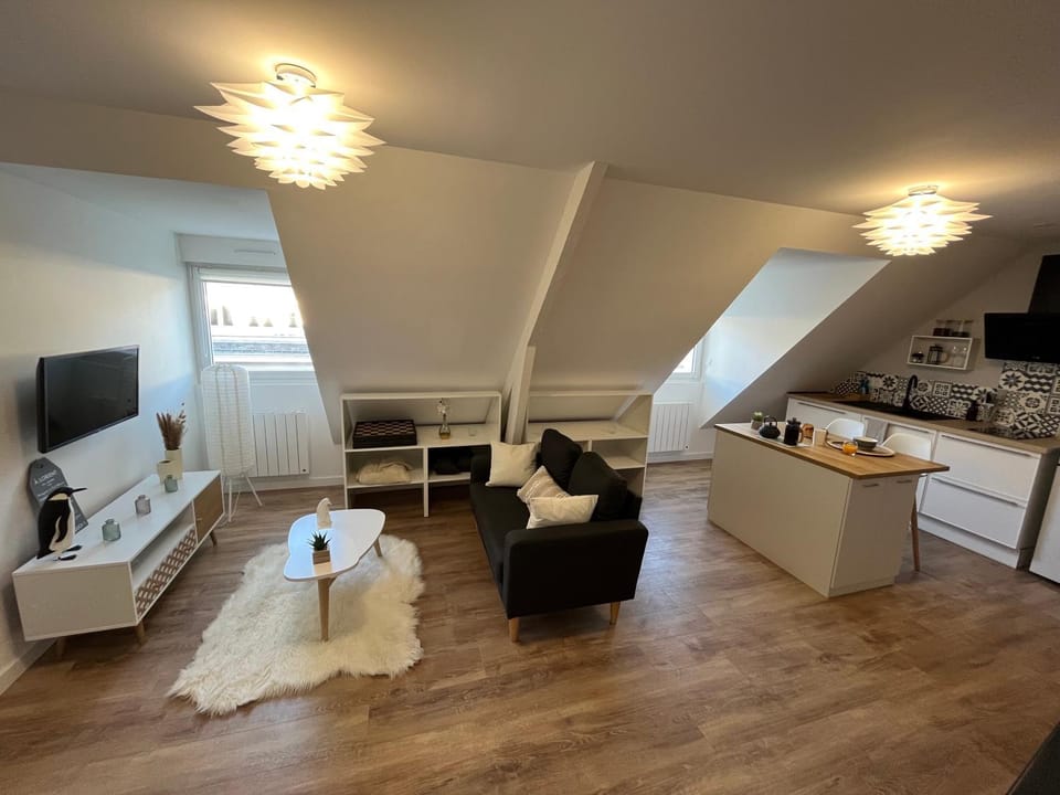 STUDIO SCANDINAVE - HYPER CENTRE LORIENT Apartment in Lorient