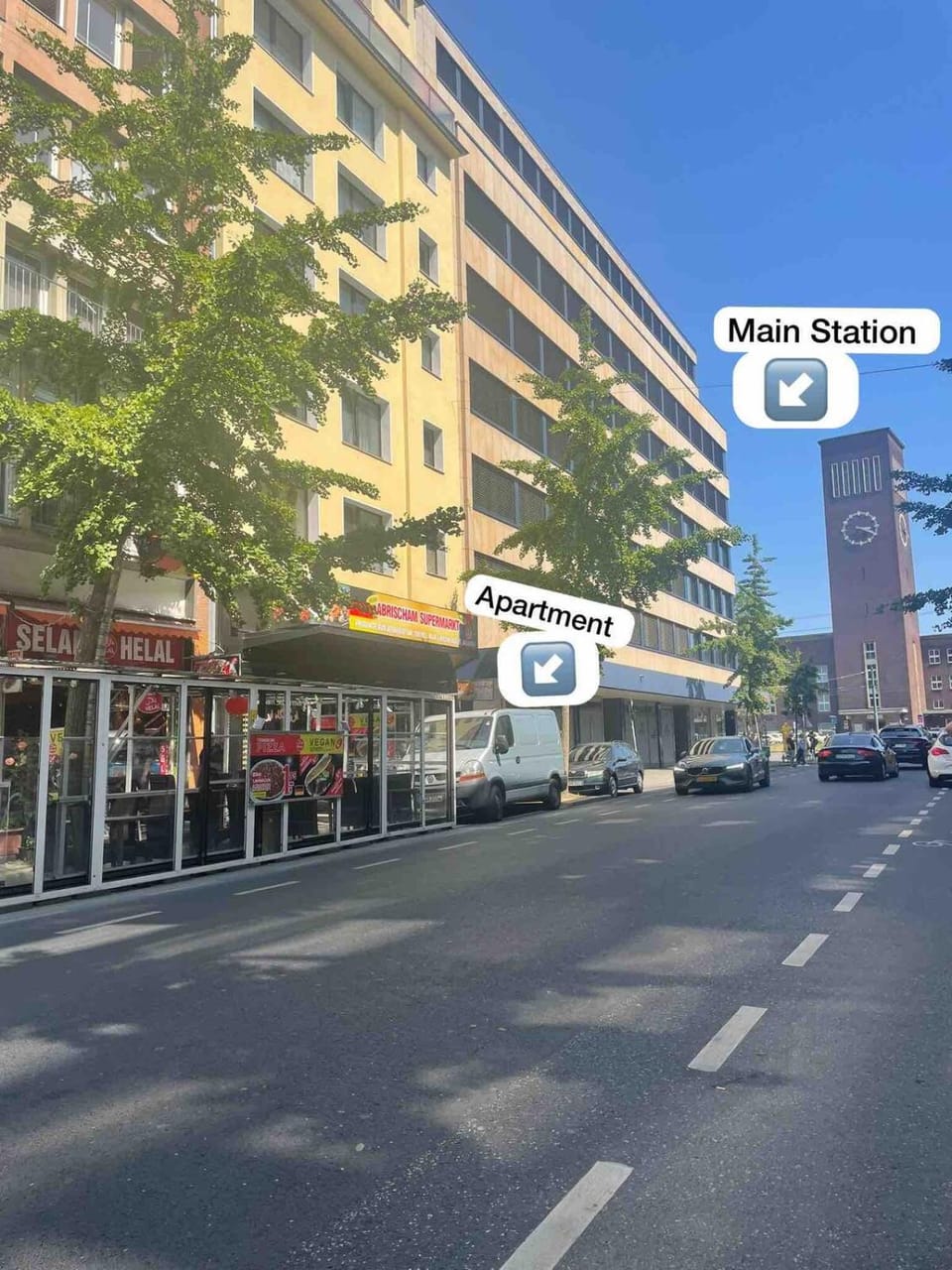 Zentrale Wohnung direkt am Hauptbahnhof - Bismarck Apartment in Neuss