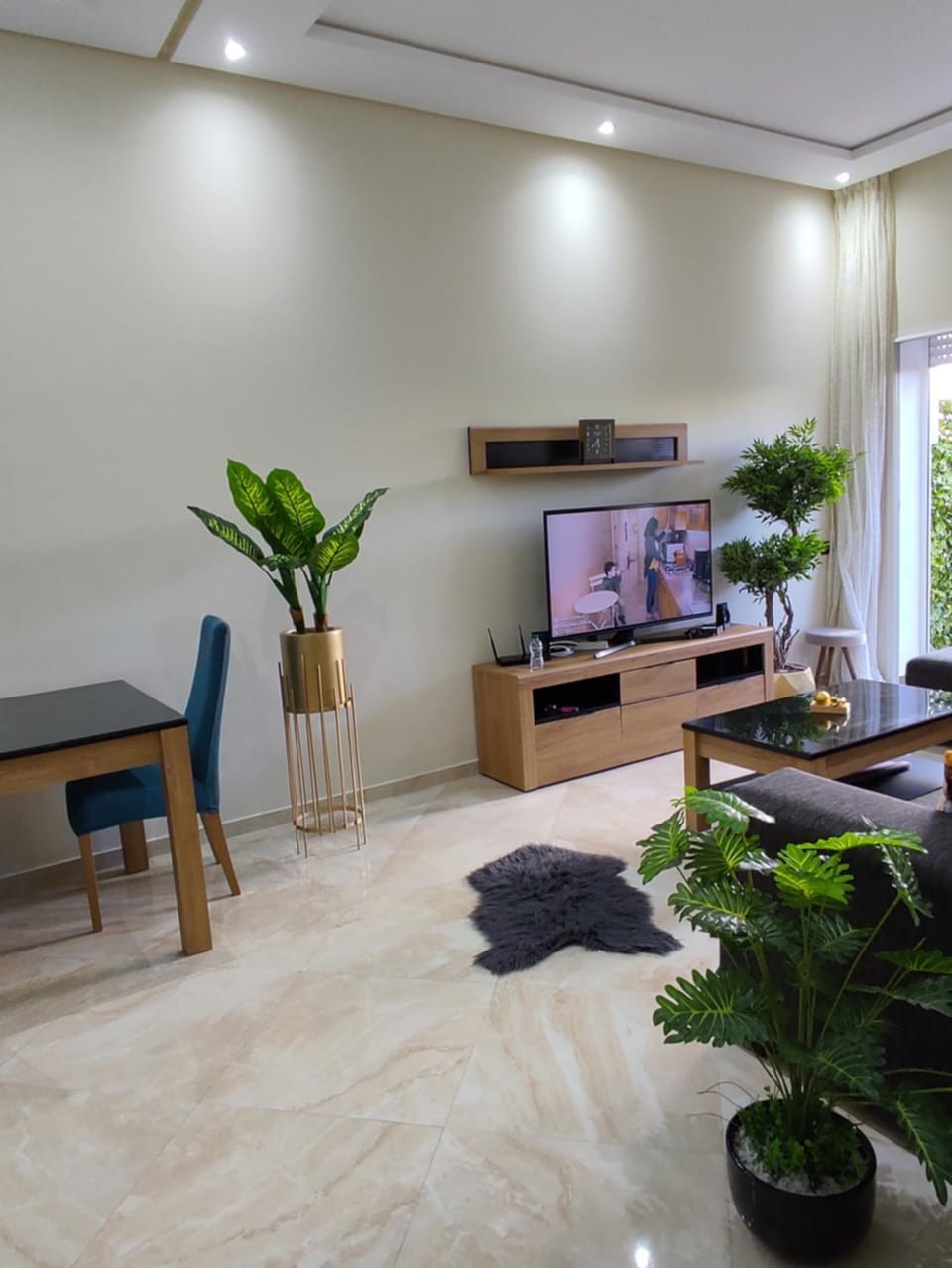 Appartement bouznika kettani avec jardin privé accés direct à la piscine Apartment in Bouznika