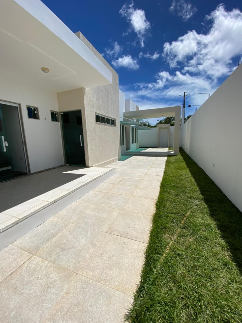 Property building, Garden view