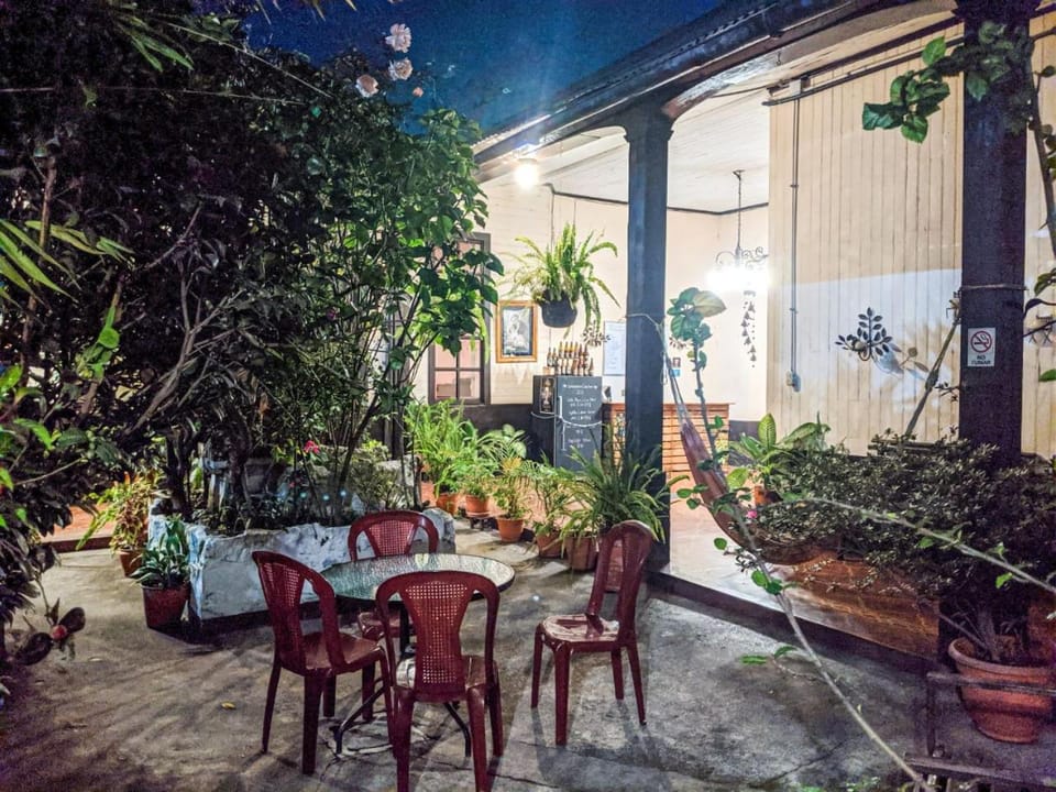 Patio, Night