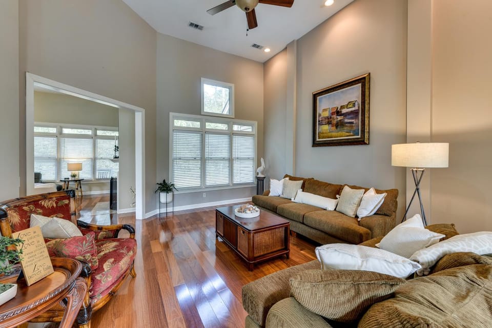 Hilton Head Island Resort Home w/ Fire Pit! House in Hilton Head Island