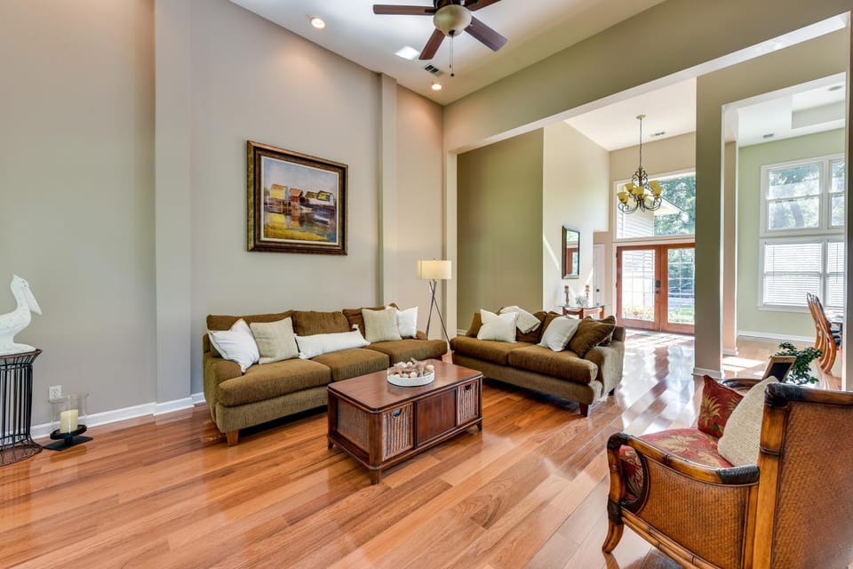 Hilton Head Island Resort Home w/ Fire Pit! House in Hilton Head Island
