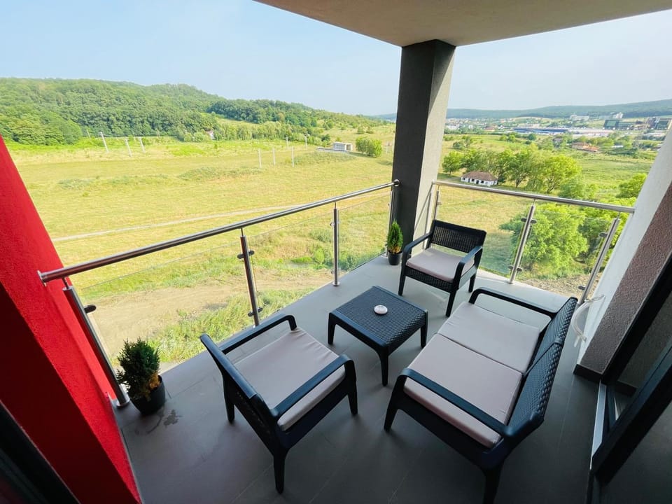 Day, Natural landscape, View (from property/room), Balcony/Terrace, Living room