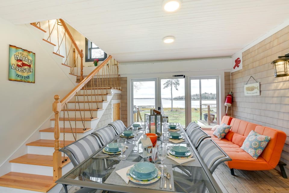 Waterfront Deer Isle Apartment w/ Fire Pit Apartment in Deer Isle