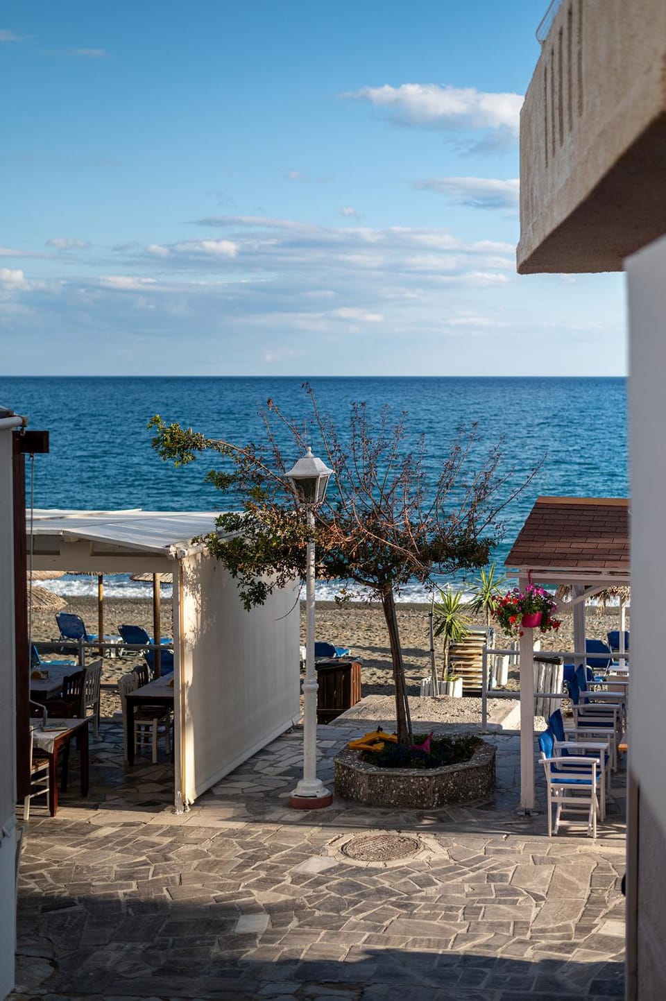 Patio, Day, Natural landscape, View (from property/room), Balcony/Terrace, Beach, Sea view