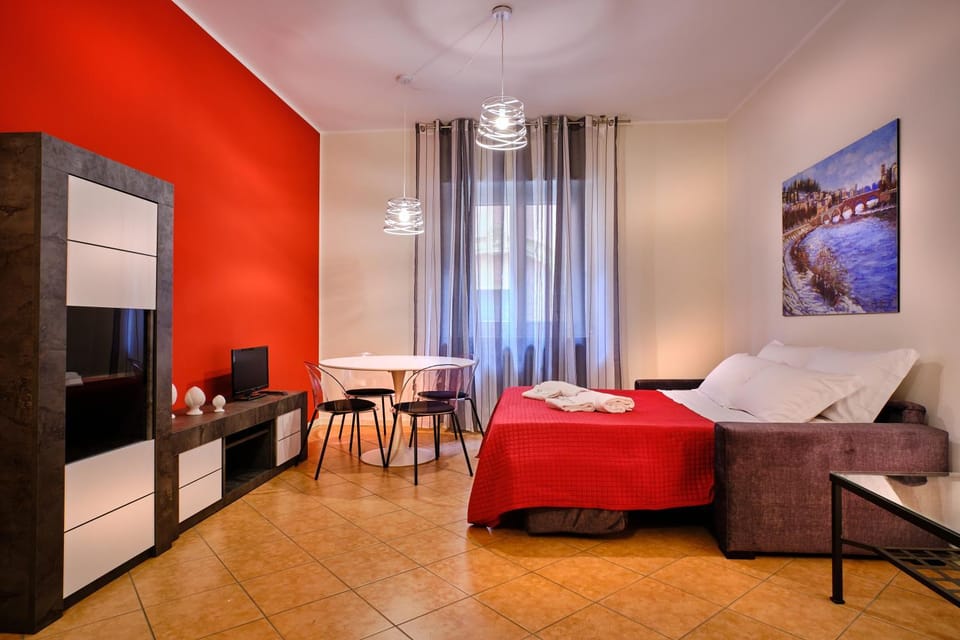 Living room, Bedroom