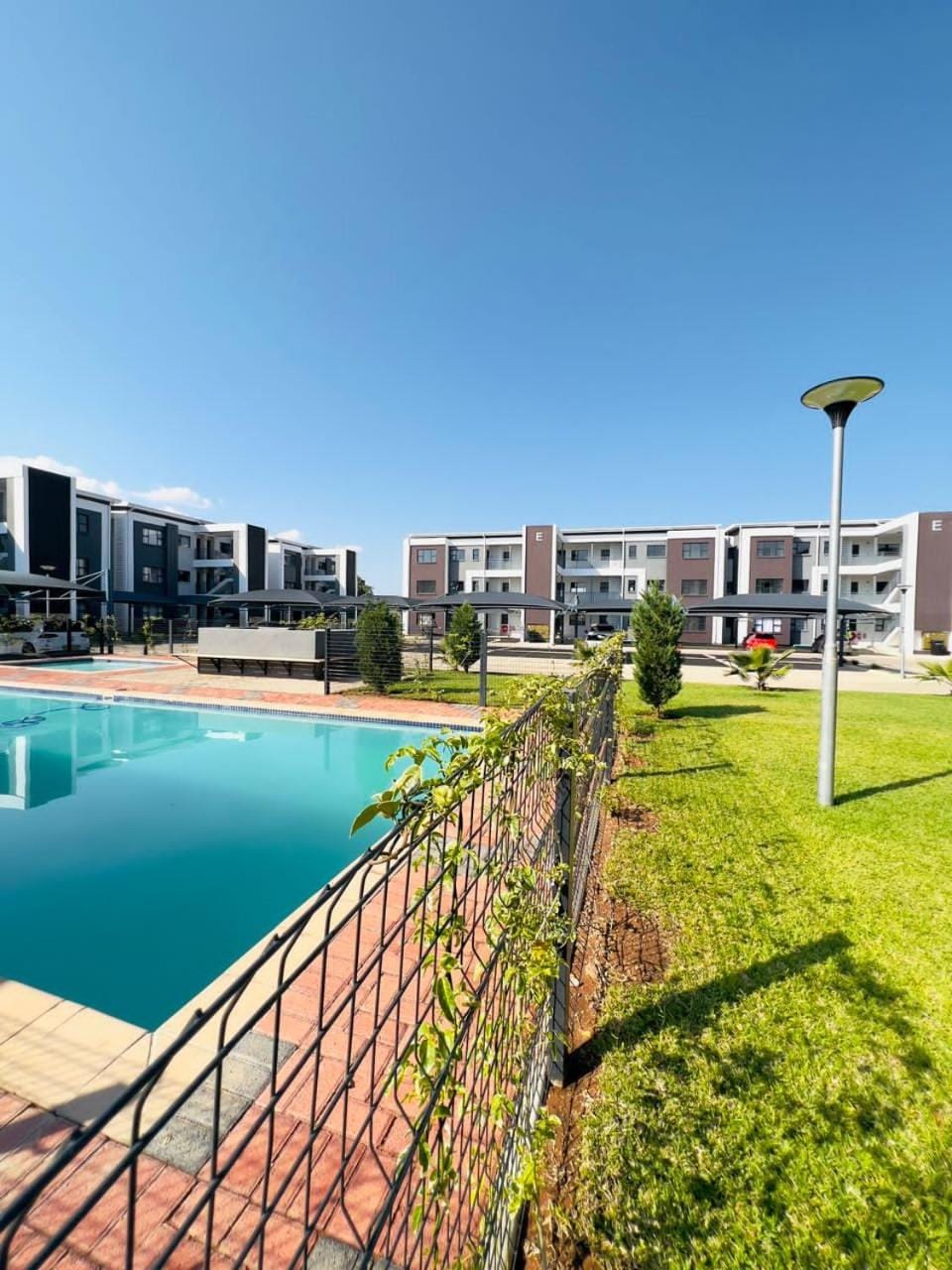 Day, Natural landscape, Garden, Garden view, Pool view, Swimming pool