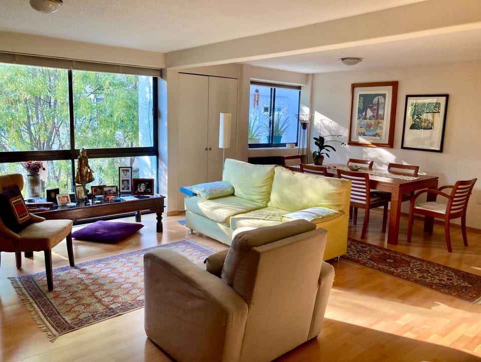 Living room, Seating area, Dining area