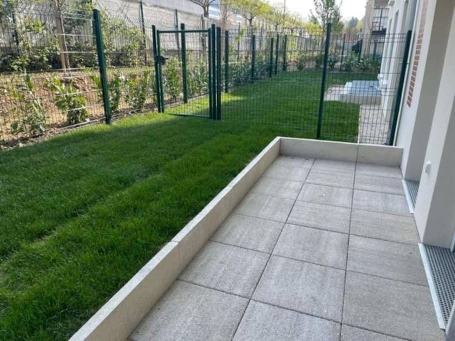 Spring, Day, Garden, Garden view