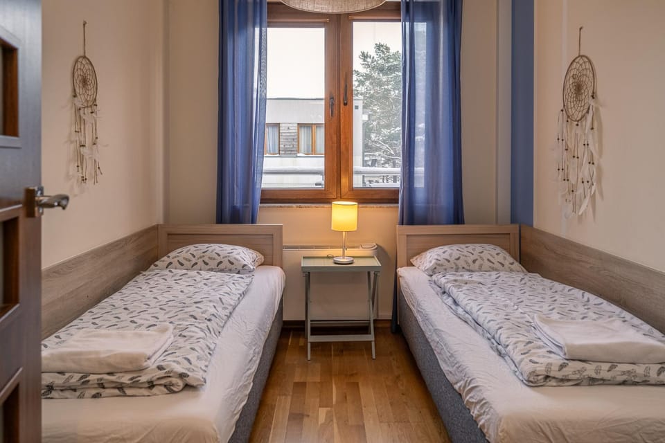 Winter, Bedroom, towels, towels, air conditioner, air conditioner
