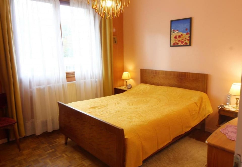 Property building, Living room, Bedroom