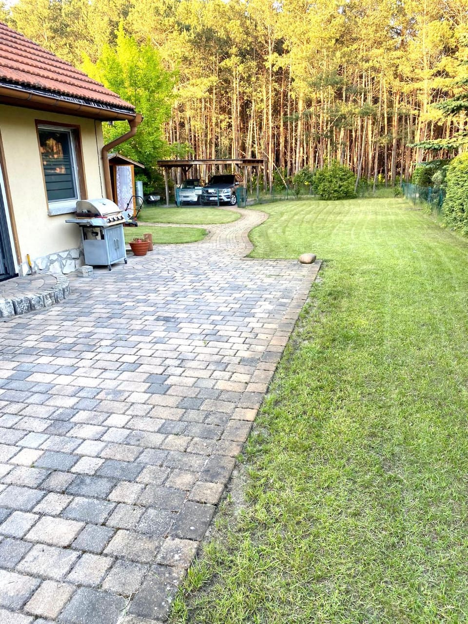 Property building, Garden, Garden view