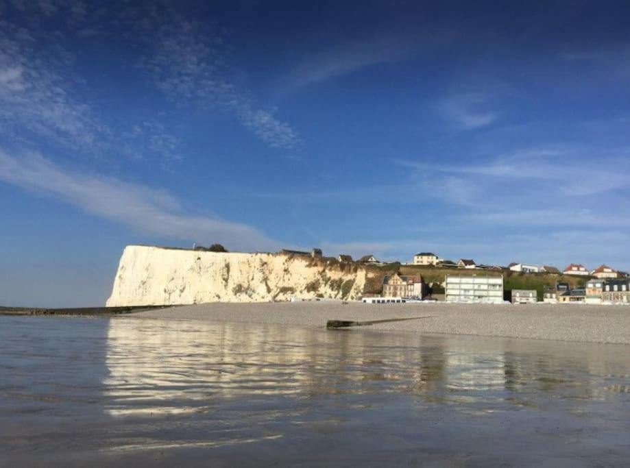 Trimaran Studio 10 mètres de la plage avec balcon/terrasse Apartment in Normandy
