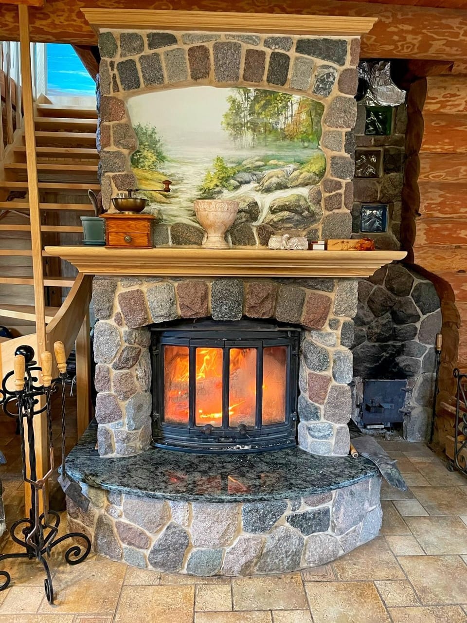fireplace