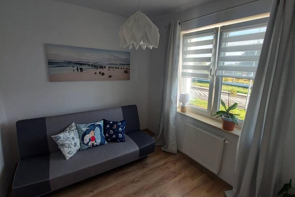 Nowiutki apartament z bezpłatnym parkingiem Apartment in Pomeranian Voivodeship