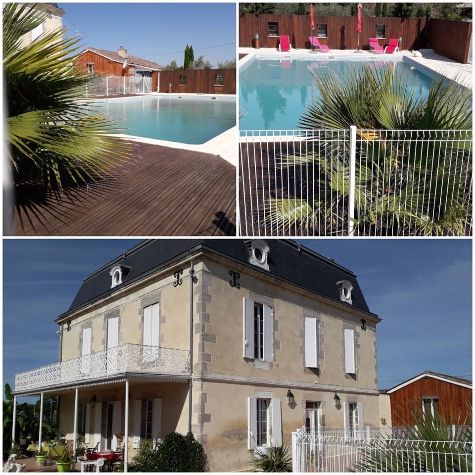 Property building, Pool view