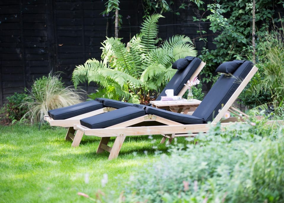Day, Natural landscape, Garden, sunbed