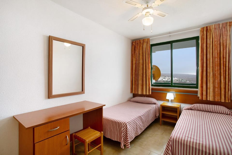 Property building, Living room, Bedroom