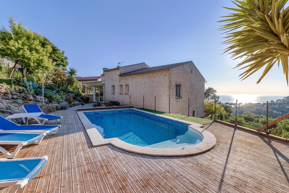 Property building, Living room, Swimming pool