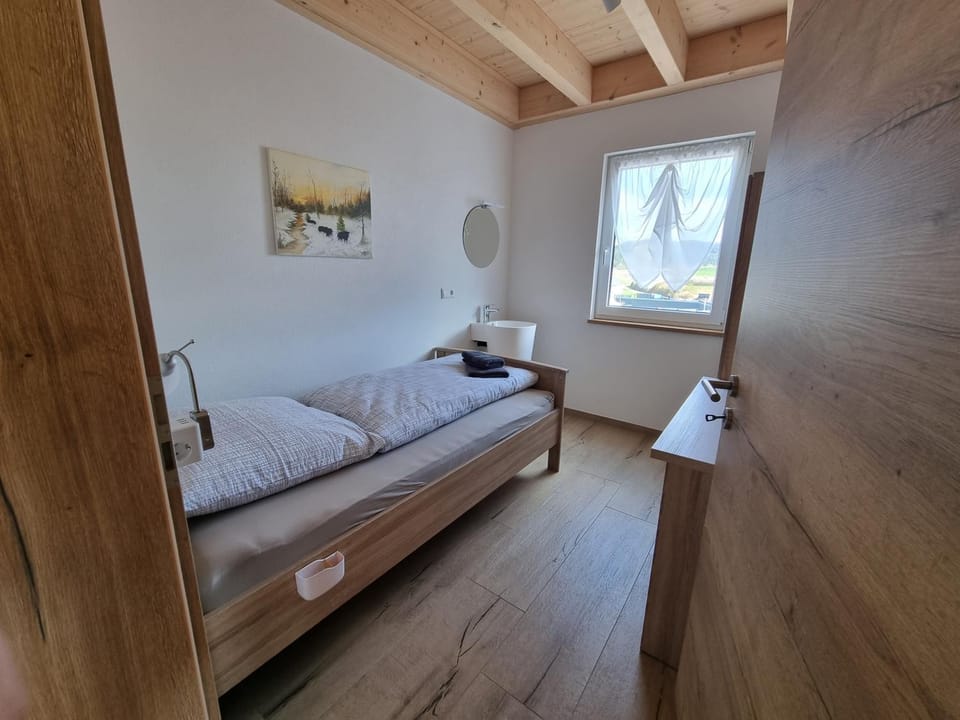 Property building, Living room, Bedroom