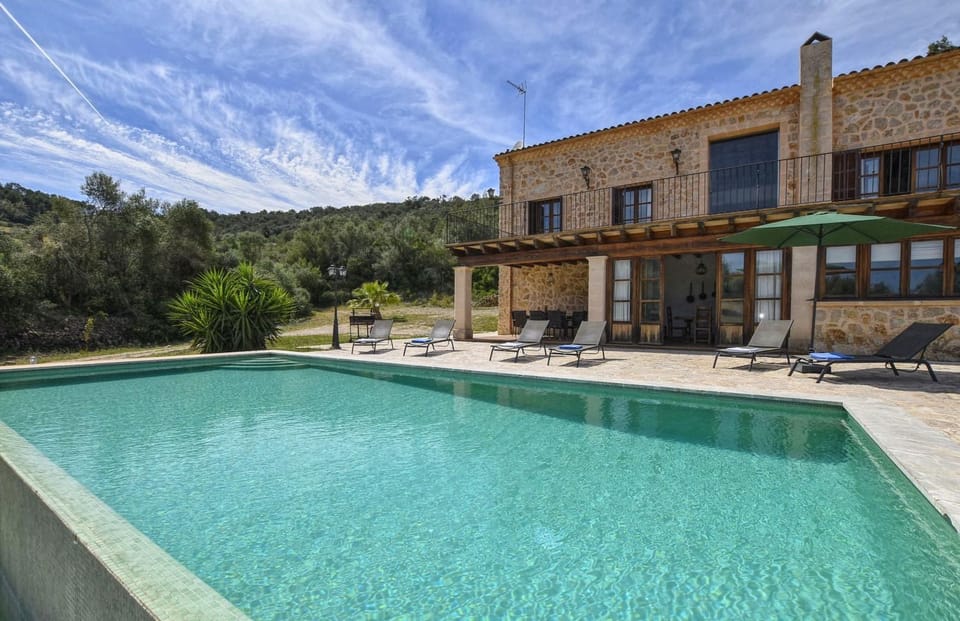 Property building, Living room, Swimming pool