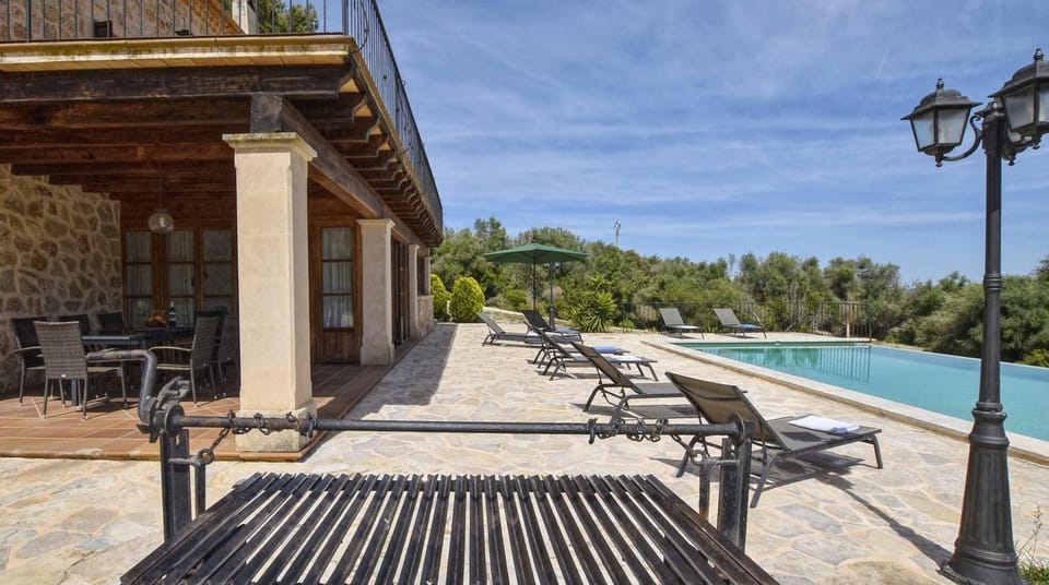 Property building, Living room, Swimming pool