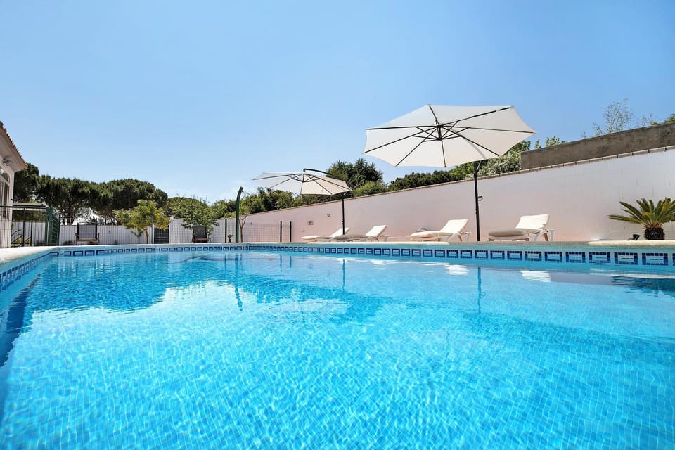 Property building, Living room, Swimming pool