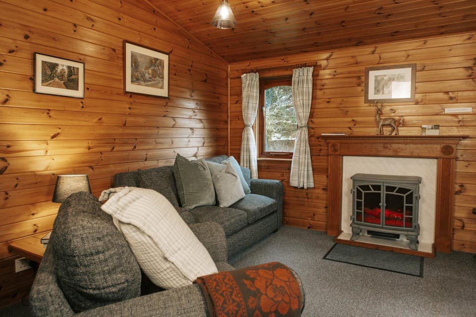 Secluded Pine Lodge 2 Apartment in Allerdale District