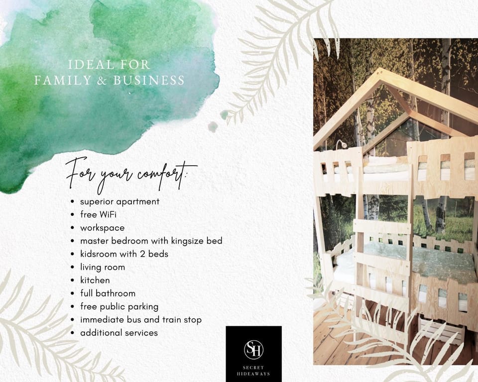Logo/Certificate/Sign, Text overlay, bunk bed
