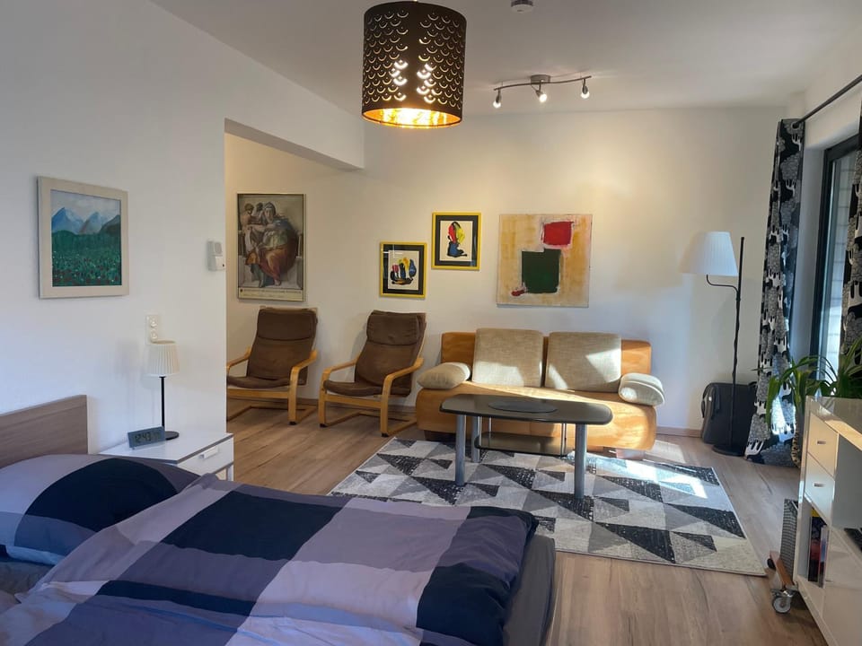 Living room, Bedroom