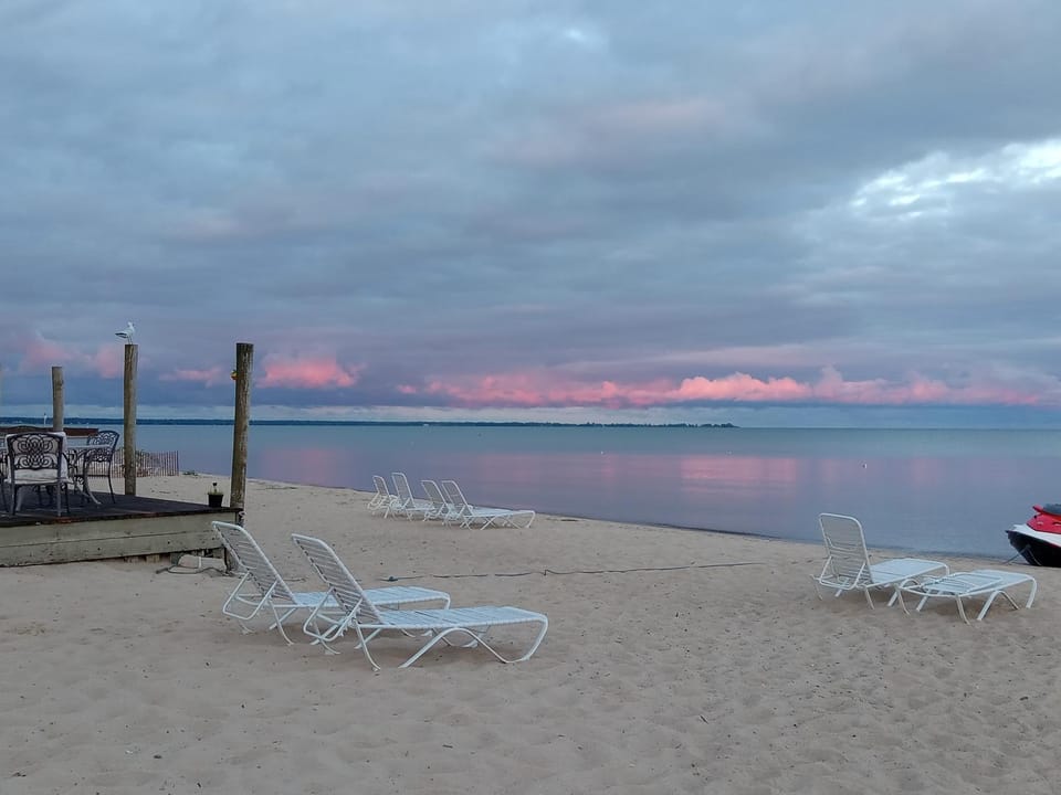 Beach, Lake view