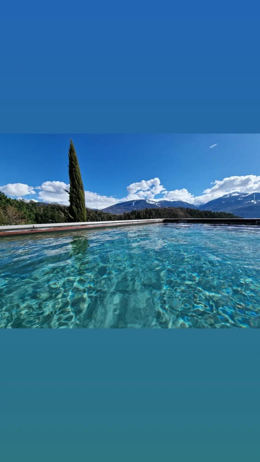 Nearby landmark, Natural landscape, Lake view, Mountain view