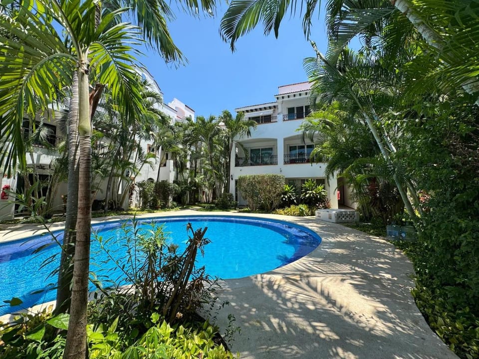 Desirable Location, Private Terrace Overlook Pool House in Playa del Carmen