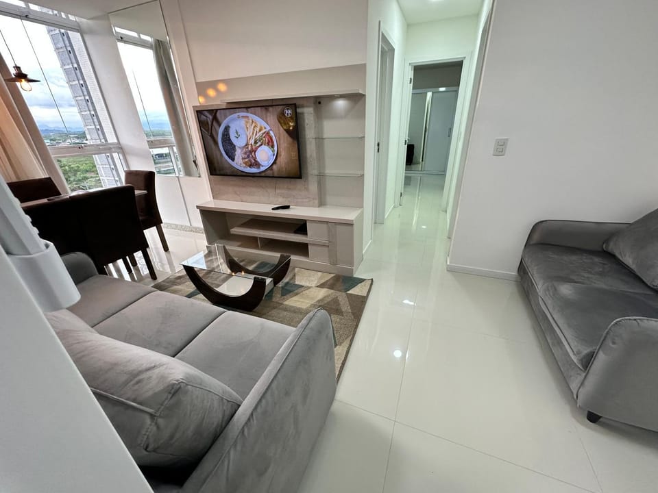 Apartamento á 300 metros da praia de Itaparica e efrente o shoping bullevard Apartment in Vila Velha