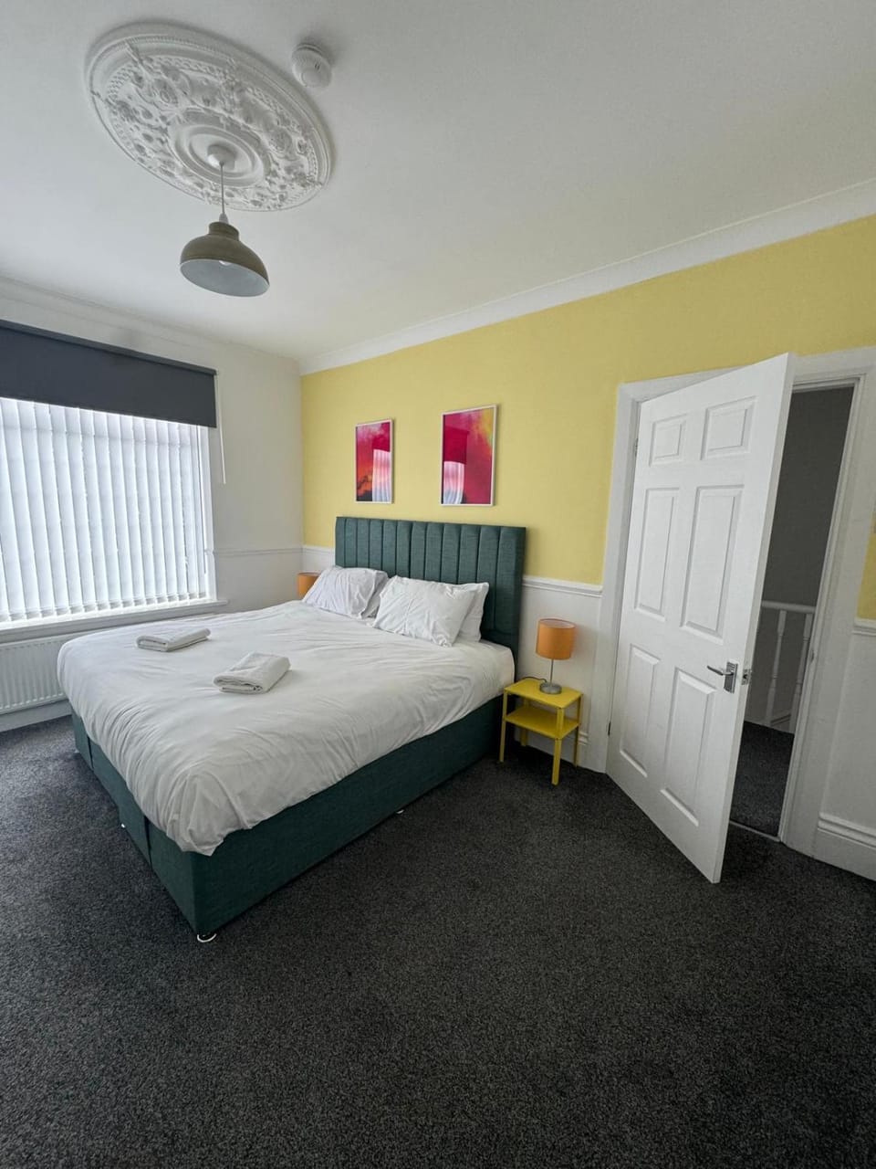 Bed, Photo of the whole room, Bedroom, heating, internet, towels