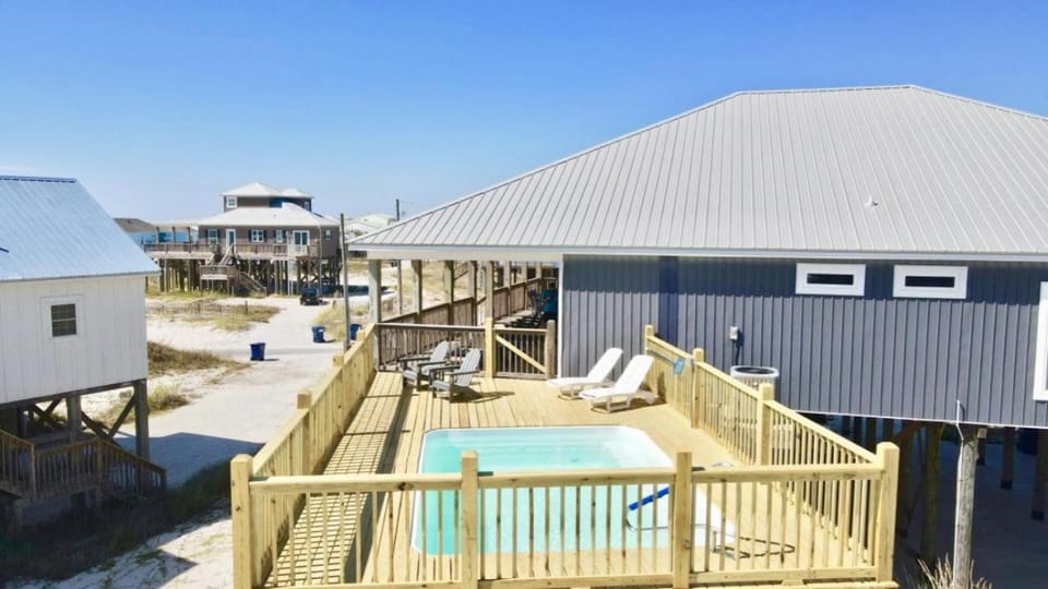 Sandy Toe's House in Dauphin Island