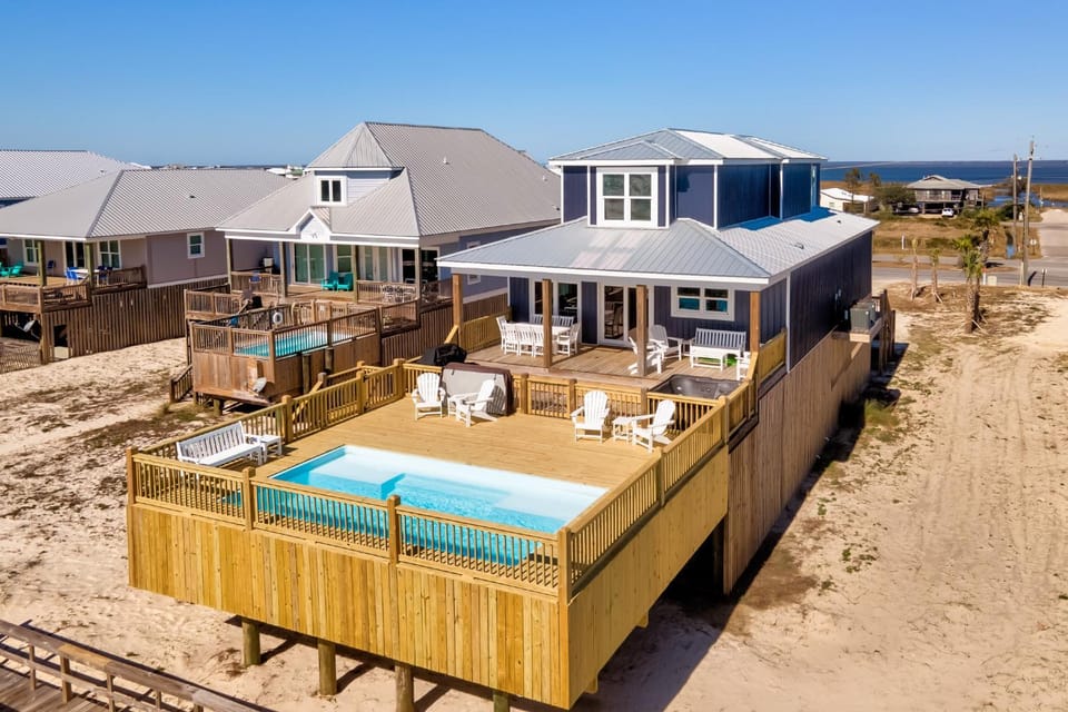 Blue Pearl House in Dauphin Island