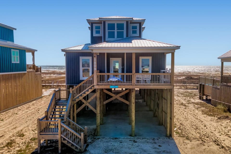 Blue Pearl House in Dauphin Island
