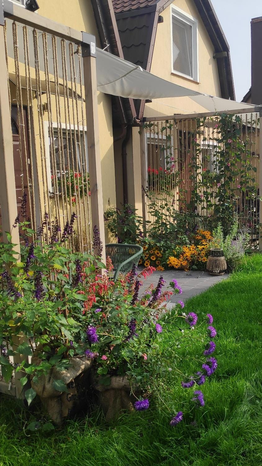 Property building, Garden