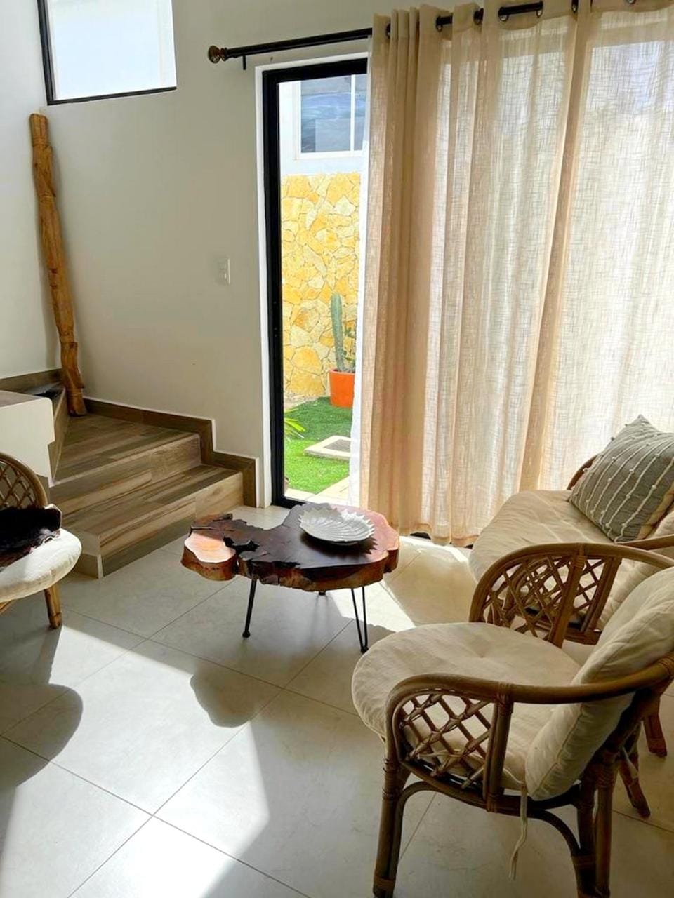 Garden, Living room, Garden view