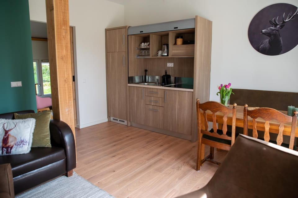 Kitchen or kitchenette, Quiet street view