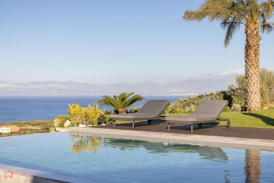 Natural landscape, Garden, Sea view