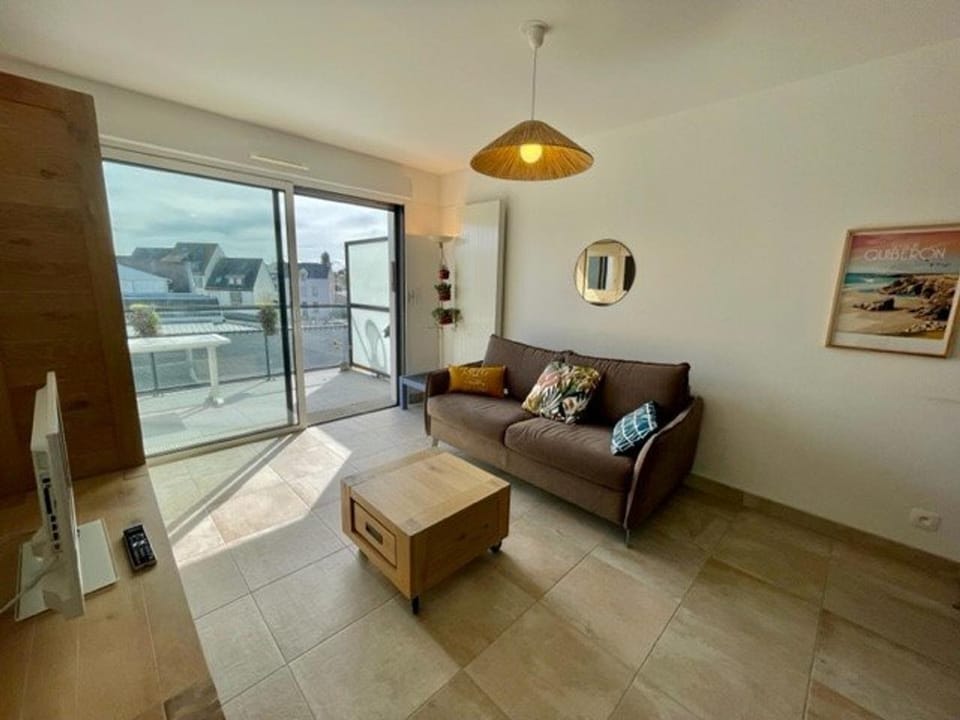 Quiberon - Appartement cosy 40m² - 4 pers - Proche plage - Balcon SW - Parking privé - Animaux OK - FR-1-478-248 Apartment in Quiberon