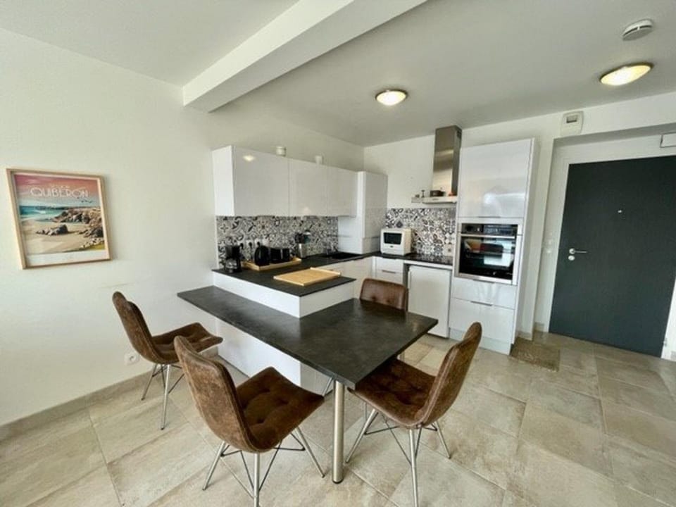 Quiberon - Appartement cosy 40m² - 4 pers - Proche plage - Balcon SW - Parking privé - Animaux OK - FR-1-478-248 Apartment in Quiberon