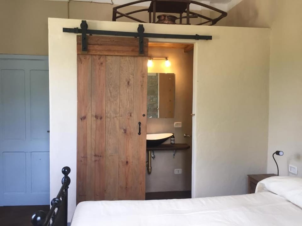 Bed, Bathroom, Bedroom