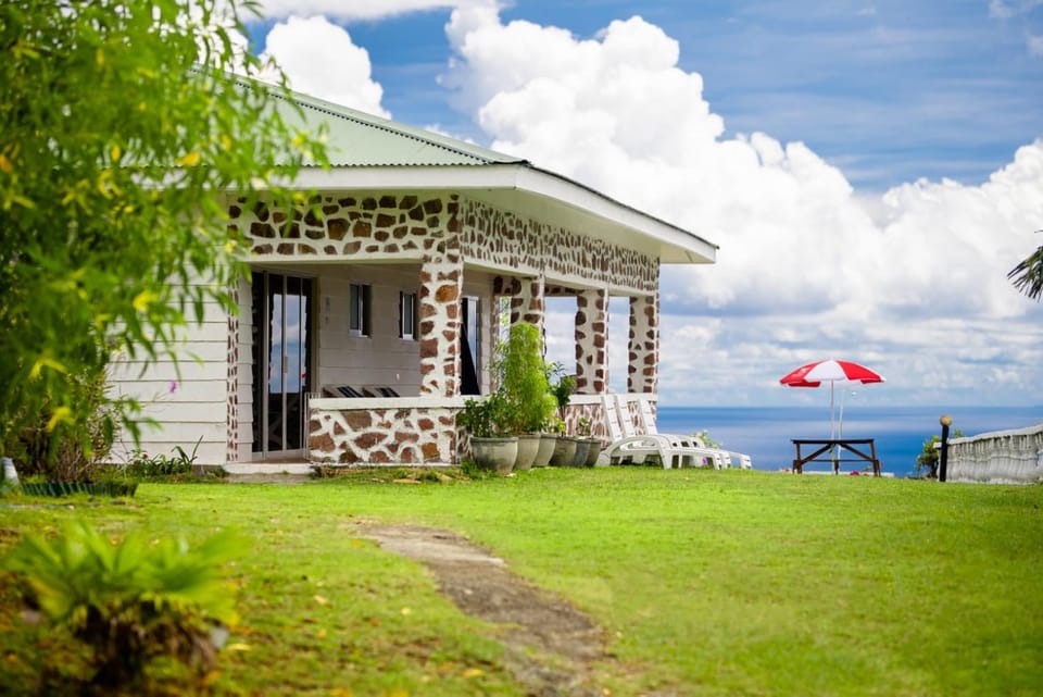 Property building, Natural landscape, Garden, Sea view